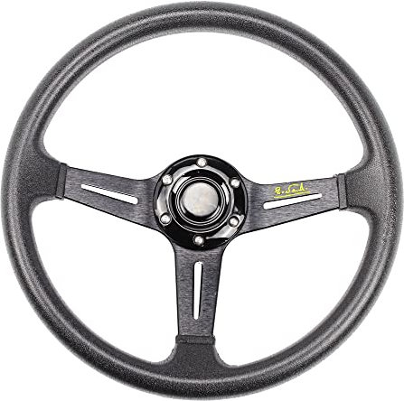 Sportlenkrad,Lenkrad Sport-Lenkrad-Passform fit gebrauch für Golf 4 Modified Racing-Lenkrad 14 Zoll 350mm Aluminium-Moving Ruder Universal