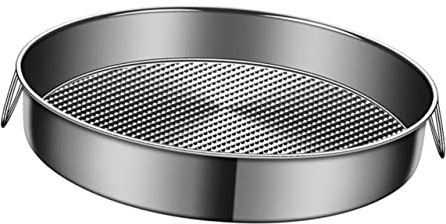 Cesto a vapore per verdure, cesto in acciaio inox, inserto per cottura a vapore, inserto con manico coperto, per la cottura di verdure e alimenti (24 cm)