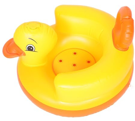 Toyvian Aufblasbarer Babysitz Ente Leicht Zu Transportieren Und Aufzustellen Für Reisen Und Outdoor-einsatz Bietet Komfort Und Für Ihr Vielseitig Als Hochstuhl Und Sofa Nutzbar Gefertet Au
