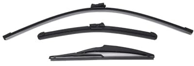 SAFATBZ Wischerarm Für FIAT 500 500C 500L 2009-2023 Vorne Hinten Scheibenwischerblätter Weiche Gummi Windschutzscheibe Regen Pinsel Auto Wischerblätter