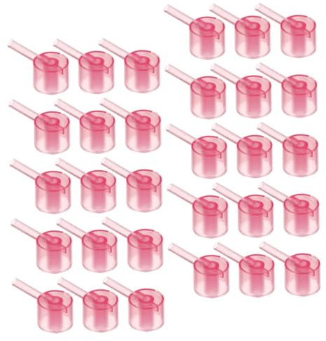 GALPADA 50 Piezas Dispensador De Perfume Reemplazo De Tapa De Perfume Fácil Presión De Viaje Para Cuidado Piel