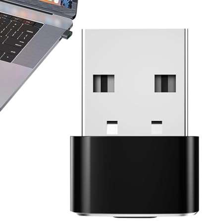 Liqzirtu Ratón Jiggler no detectable el Puerto USB Wiggler | para la computadora portátil de computadora, simulando para Evitar Que la portátil de Vaya al Modo de suspensión, ningún enc