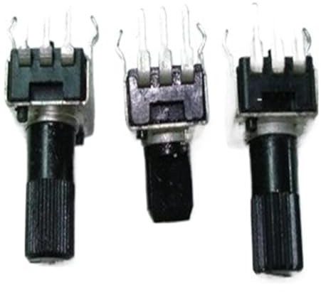 09 Typ Potentiometer 0932 Potentiometer Vertikalpotentiometer Einzelpotentiometer B103 B503(7MM handle long flower axis,100K)