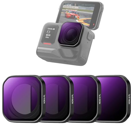 K&F CONCEPT ND8/PL+ND16/PL+ND32/PL+ND64/PL Filter für Insta360 Ace Pro 2