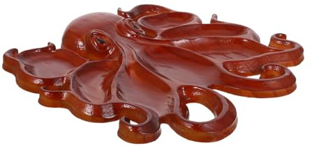 Bandeja de Madera para Servir con Compartimentos Diseño para Organizar Snacks Frutas y Quesos para Fiestas Buffet y Uso Casa