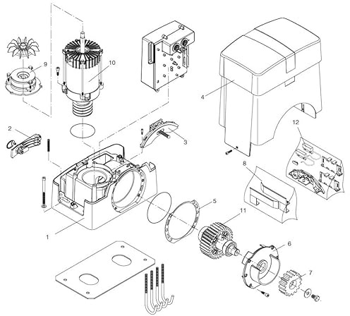 Motore Elettrico Per Bull 20T 9686339 Ricambio Originale
