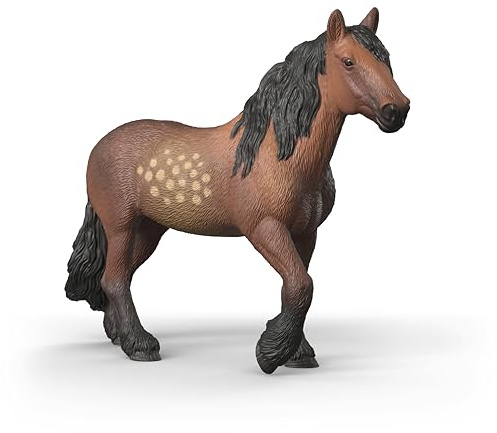 schleich Farm World | Nordschwedische Kaltblut Stute 14927 | 14 x 4 x 11 cm | Bauernhof Spielzeug ab 3 Jahren | schleich Bauernhof Spielfigur | detailgetreue Tierfigur | Geschenk für Jungen und Mädchen