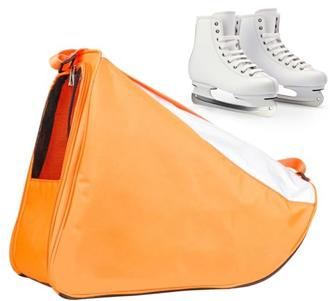 Générique Zaino Skate – Tasca portaoggetti a tracolla per attrezzature sportive, zaino per pattini, per pattini da ghiaccio artistico, hockey per adulti, principianti all'aperto, palestra fitness