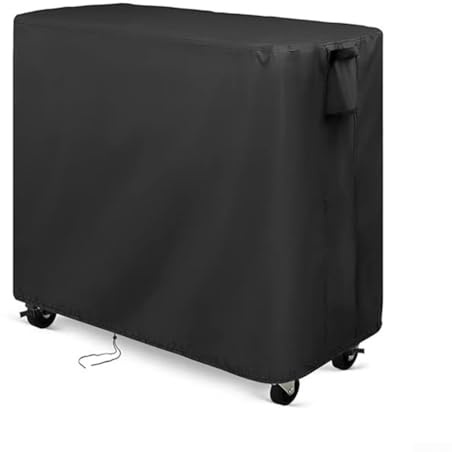 Copertura per carrello frigo da esterno, in tessuto Oxford 210D, resistente alle intemperie, per patio, pioggia, neve, sole, polvere, con coulisse regolabile, protezione antivento