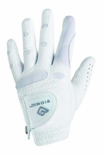 BIONIC Stabilgrepp damhandske – vit (LH) (liten)