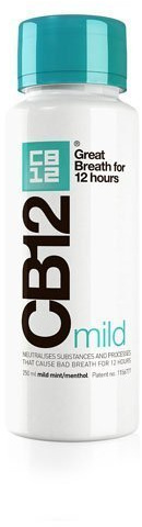 CB12 Mild Mint Menthol Mouthwash (250ml) by CB2