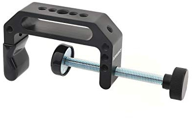 CAMVATE Extended Size C Clamp with 1/4 & 3/8 Mounting Points For Photographic Accessories - 2594