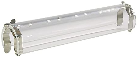 Christoph Palme Leuchten R7s Schutzglas klar mit Montageclips für 118 mm R7s Leuchtmittel Sicherheitsglas Länge 137 mm Lampenschutzglas