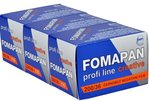 FOMAPAN Creative 200 135/36 - Pellicola 3 x 35 mm bianco/nero