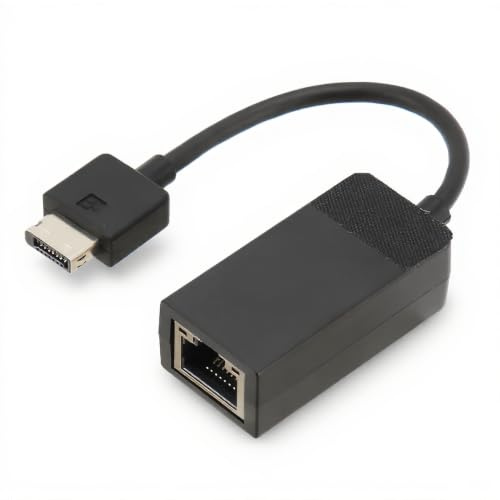 Ethernet-Adapter, RJ45-Anschluss 10 100 Mbit/s Netzwerkadapter für Thinkpad X280, X390 Yoga, T495s, L13Yog, X1 Yoga 4., 5. Gen, X1 Carbon 6., 8. Gen, 01YU026