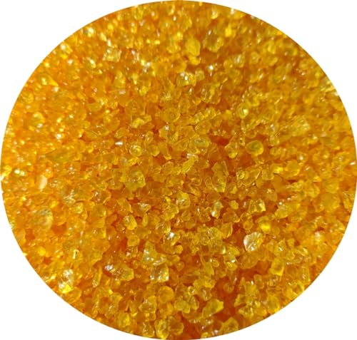 Beton-ABC Glassteine Glassbruch ORANGE 5 kg ca. 2-4 mm, Glassplitt Glas