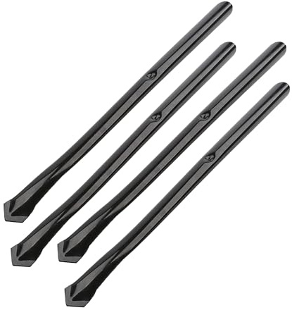 Chain Link Black Ground Post Sleeves | Gound Post Anchors for 1 5/8 OD Pipe Socket (Pack of 4)