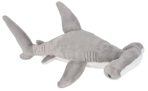 Wild Republic Cuddlekins Eco Mini Hammerhead, Stuffed Animal, 8 Inches, Plush Toy, Fill is Spun Recycled Water Bottles, Eco Friendly