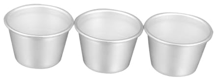 TOPBATHY 3pezzi Stampi Tondi Per Dolci in Alluminio Lega Antigraffio Anticorrosione Teglia Cake Non Stick Per Forno Facile Da Pulire e Conservare Utensile Da Cucina Per Pasticceria Casaling