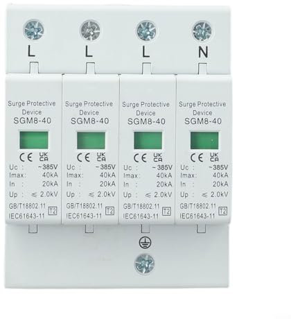 Solution de défense fiable, conception modulaire du dispositif de protection contre les surtensions adapté à diverses applications électriques jusqu'à 385 VAC