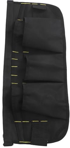 Uonlytech Heavy Duty Canvas Garden Tool Waist Apron Pockets Adjustable Workwear for Men Women