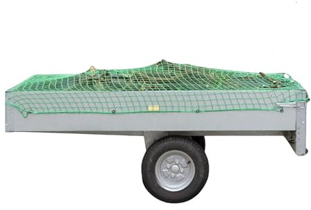 Abdecknetz 3,5x8 m Netz für Anghänger & Container PKW LKW Containernetz Dekra geprüft zur perfekten Ladungssicherung