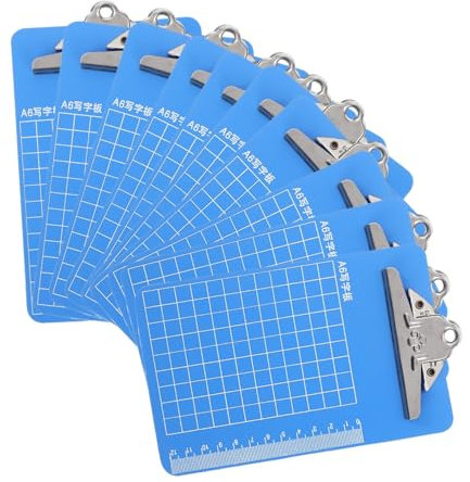 Artibetter 10pièces Presse- Plastique Pour Documents Blocs-notes Planches à Dessin Et Tableaux Suspendus