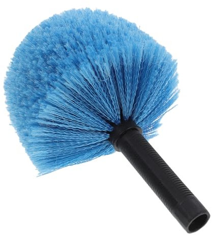 Amosfun Spazzola Per Spolverare Ragnatele Testa Sferica in Nylon e Pp, Pulitore Professionale Per Soffitti Alti e Angoli, Attrezzo Leggero Per Rimozione Polvere e Ragnatele in Casa e Ufficio