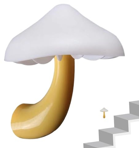 Enchufe De Luz Nocturna De Champiñones - Sensor LED Night Light Mushroom | Luces Nocturnas De Con 7 Luces De Color | Iluminación Ambiental Interior Control Táctil 7 Lámpara De Iluminación De Co