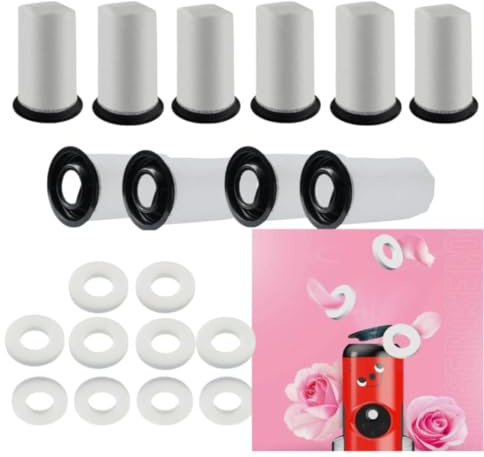 UTIZ 10x Pods Hoover Bags and 10x Rose Scent Air Freshener For Henry Hen100 & Numatic NQ100 Quick Stick Vacuum Cleaner