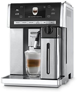 De'Longhi ESAM 6900.M - Máquina espresso, 1350 W, 1.4 L, 80 dB, acero inoxidable/plástico, acero inoxidable