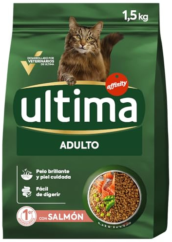 Ultima Cibo per Gatti Adulti con Salmone, 1500g
