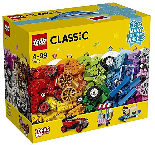 LEGO Classic 10715 Bricks on a Roll Creative Vehicles Construction Set (442 Pieces)