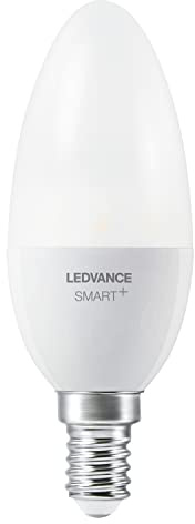 LEDVANCE Smart Lampadina LED Zigbee Candela, E14, 40 W Equivalenti, Dimmerabile