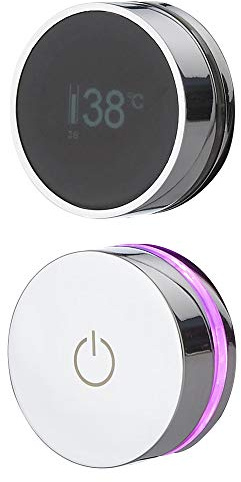 Milano Vis Digital 3 Outlet Thermostatic Mixer Concealed Shower Valve - Chrome