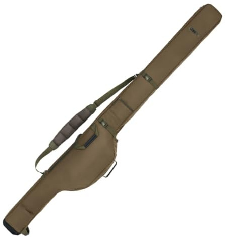 Korda Compac 2 Rod Holdall, 12 ft Rutentasche für Karpfenruten, Oliv | platzsparender Transport, wasserabweisendes Gewebe, gepolsterte Innenteiler, Platz für 50 mm Startringe, verstärkter Boden