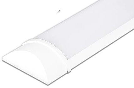 V-TAC Plafoniera LED 150 CM da Soffitto o Parete - 50W - con Chip Samsung - Lampada Rettangolare 6000 Lumen IP20 per Parete, Garage, Negozio - 120LM/W - Tubo LED - Luce 4000k Bianca Naturale