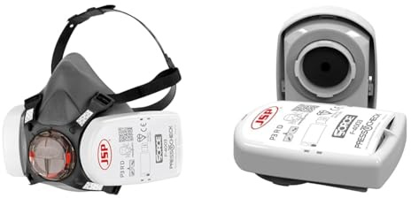JSP - Force 8 Halbmaske mit PressToCheck P3 R D Filter & PressToCheck Filters - P3