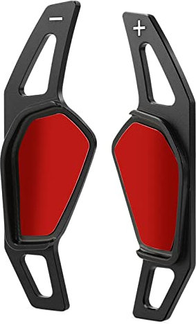 AcarKing Schaltwippen Kompatibel Mit Skoda Für Octavia A8 MK4 2020 Für ENYAQ IV RS VRS 2021 Für Karoq Für Kodiaq Auto-Lenkrad-Schaltwippe Extend Shifters Zubehör Modifikation (Color : 2)