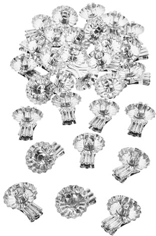 TOPBATHY 180 STK Kerzenhalter für Baum christbaumkerzenhalter Christbaum kerzenhalter Weihnachtskerzenclip für Baum Kerzenhalter-Clips Weihnachtsbaum-Kerzen- Herbstbaum-Kerzenclip