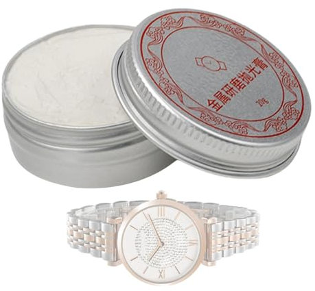 Mbiyhgta Uhr-Kratzer-Entferner-Paste – Kratzer-Entfernungspaste für Uhren | Creme zum Entfernen von Uhrenkratzern für Uhrengehäuse, Uhrenketten und Uhrenabdeckungen