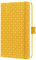 SIGEL J6116 Wochenkalender 2026 A6 gelb, Hardcover, Gummiband, Stiftschlaufe, Einstecktasche, 174 Seiten, vegan, Buchkalender, Terminplaner Taschenkalender Jolie