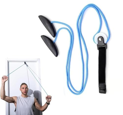 LEXICOCZ Attrezzi Palestra Casa, Carrucola Palestra, Carrucola Riabilitazione Spalla per Fisioterapia, Carrucola Palestra per Esercizi e Recupero Dopo Infortuni o Interventi Chirurgici