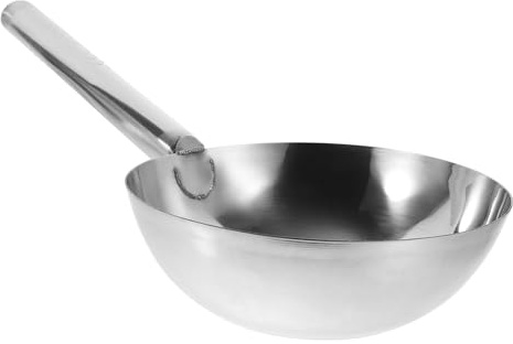 Edelstahlkelle 45x22, 5cm, Große Wasserschaufel für Küche | Silber, Abgerundeter Griff, Robust und Alltagstauglich, für Flüssigkeiten und Suppen