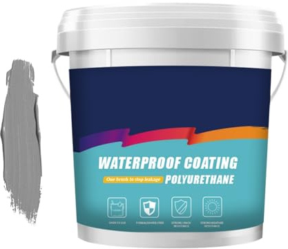 Glue impermeabile invisibile: pasta protettiva trasparente per applicazioni senza cuciture | Sigillante per pareti esterne 35 oz con formula anti-lok, fissatore per malta da bagno, rivestimento di