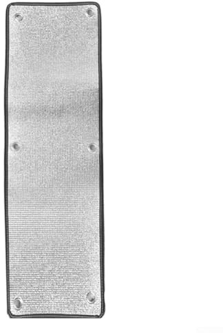 Pellicola parasole con foglio di alluminio per un efficace isolamento termico e privacy (30 x 100 cm)