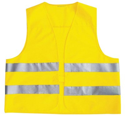 86053 APA-Gilet alta visibilità, giallo
