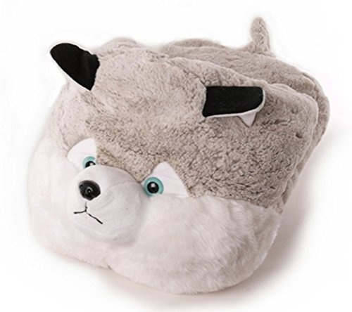 Inware 6798 - Fußwärmer Husky, beige/creme