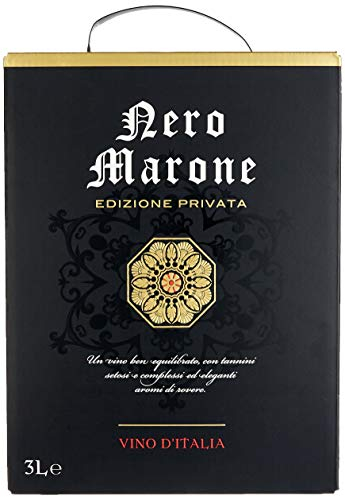 Nero Marone - Rotwein Edizione Privata - Herkunft : Italien - BIB Bag in Box (1 x 3 l)