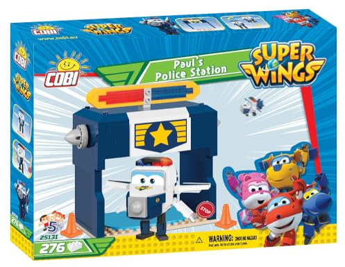COBI Super Wings Pauls Police Station